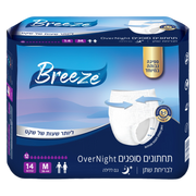 BREEZE תחתונים סופגים אוברנייט