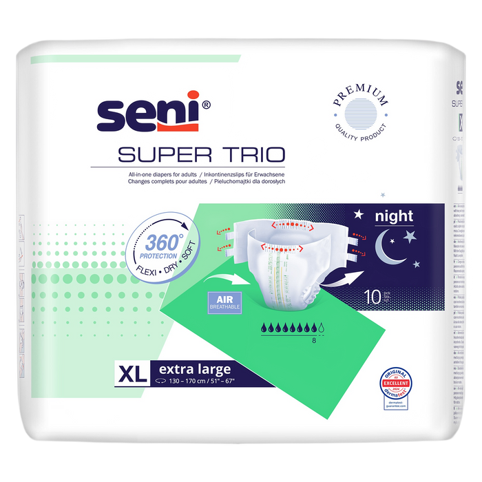 SENI חיתול סופר סאני טריו XL XL